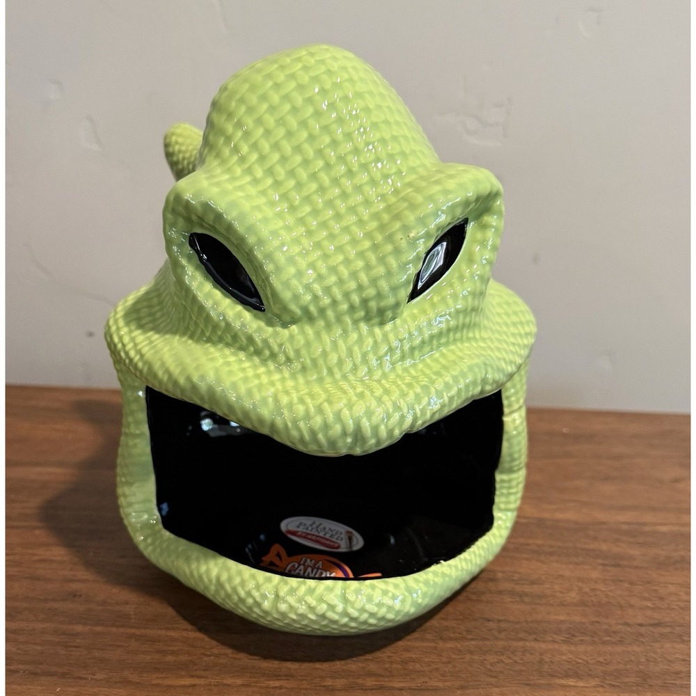 Disney Nightmare Before Christmas Oogie Boogie Ceramic Halloween Candy Bowl